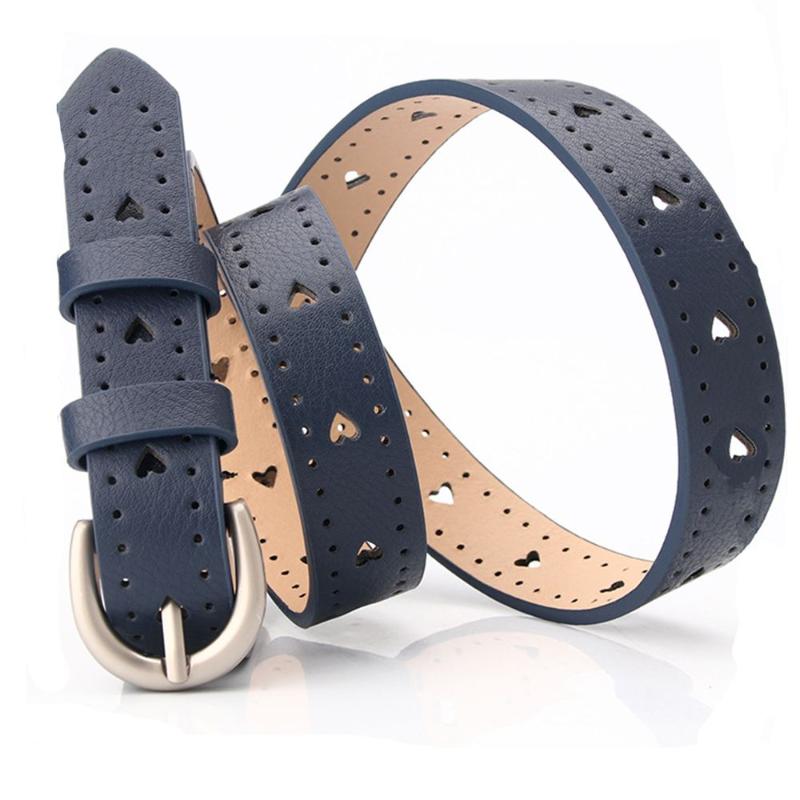 Belts Fashion Design Hollow Heart Solid Color Alloy Metal Buckle Belt Corset Female Waist Adjustable Waistband, Black;brown
Belts Fashion Design Hollow Heart Solid Color Alloy Metal Buckle Belt Corset Female Waist Adjustable Waistband, Black;brown