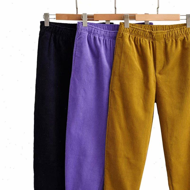womens pants stylish chic women corduroy harem fashion 3 colors elastic waist trousers casual pantalones mujer, Black;white
womens pants stylish chic women corduroy harem fashion 3 colors elastic waist trousers casual pantalones mujer, Black;white