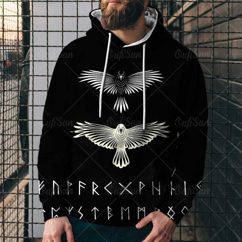 Men's Hoodies & Sweatshirts 3D Print Men Trendy Street Oversize Nordic Pirate Pattern Unisex Streetwear Spring Autumn Wear, Black
Men's Hoodies & Sweatshirts 3D Print Men Trendy Street Oversize Nordic Pirate Pattern Unisex Streetwear Spring Autumn Wear, Black