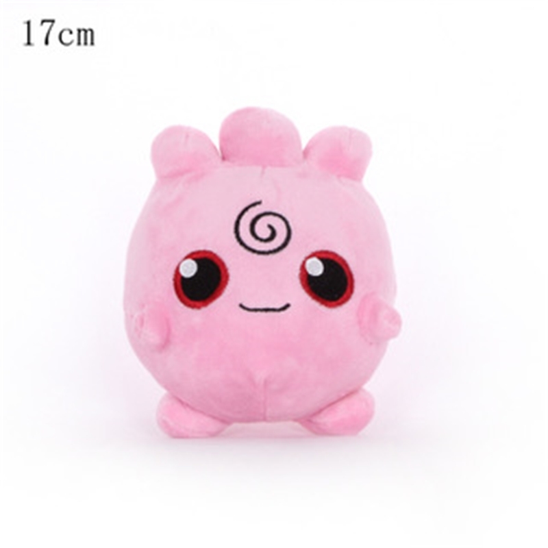 16-17cm plush Clefairys Cleffas Jigglypuffs pink soft cartoon movie toy cute lovely doll Festive christmas Halloween gift kid 210724