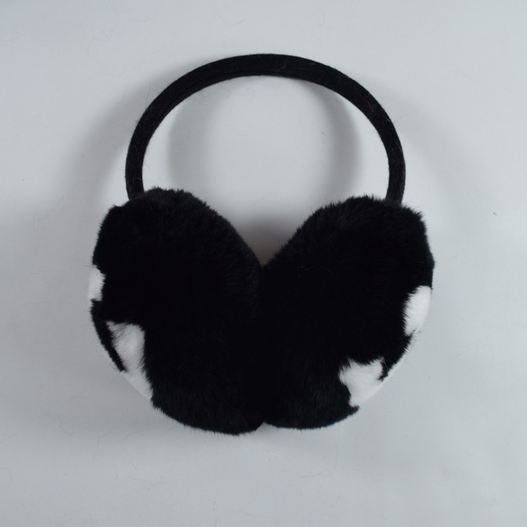 brand winter muffs Female rabbit velvet earmuff senior soft fashion lovely ladies warm plush Ear Muff от DHgate WW