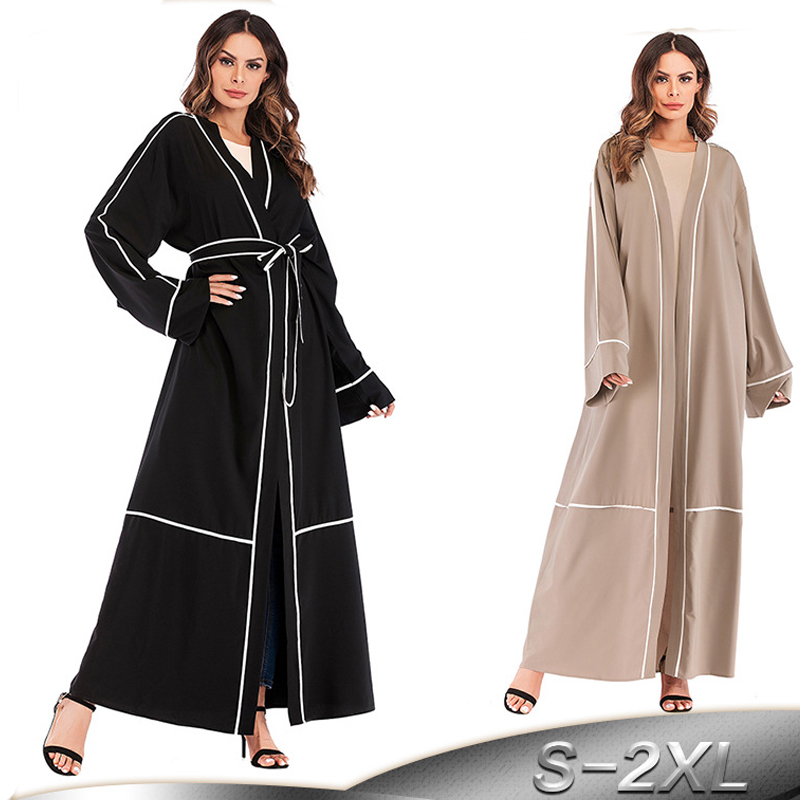 Long Striped Abaya Dubai Kaftan Arab Islam Muslim Kimono Cardigan Hijab Dress Qatar Abayas For Women Turkish Islamic Clothing
Long Striped Abaya Dubai Kaftan Arab Islam Muslim Kimono Cardigan Hijab Dress Qatar Abayas For Women Turkish Islamic Clothing