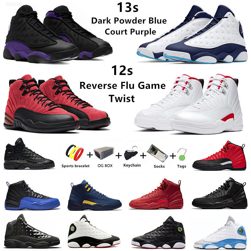 Dark Powder Blue Twist jumpman 12s 13s mens basketball shoes 12 Utility reverse flu game gym Red flint 13 bred men trainers sports sneakers, Color#40
Dark Powder Blue Twist jumpman 12s 13s mens basketball shoes 12 Utility reverse flu game gym Red flint 13 bred men trainers sports sneakers, Color#40