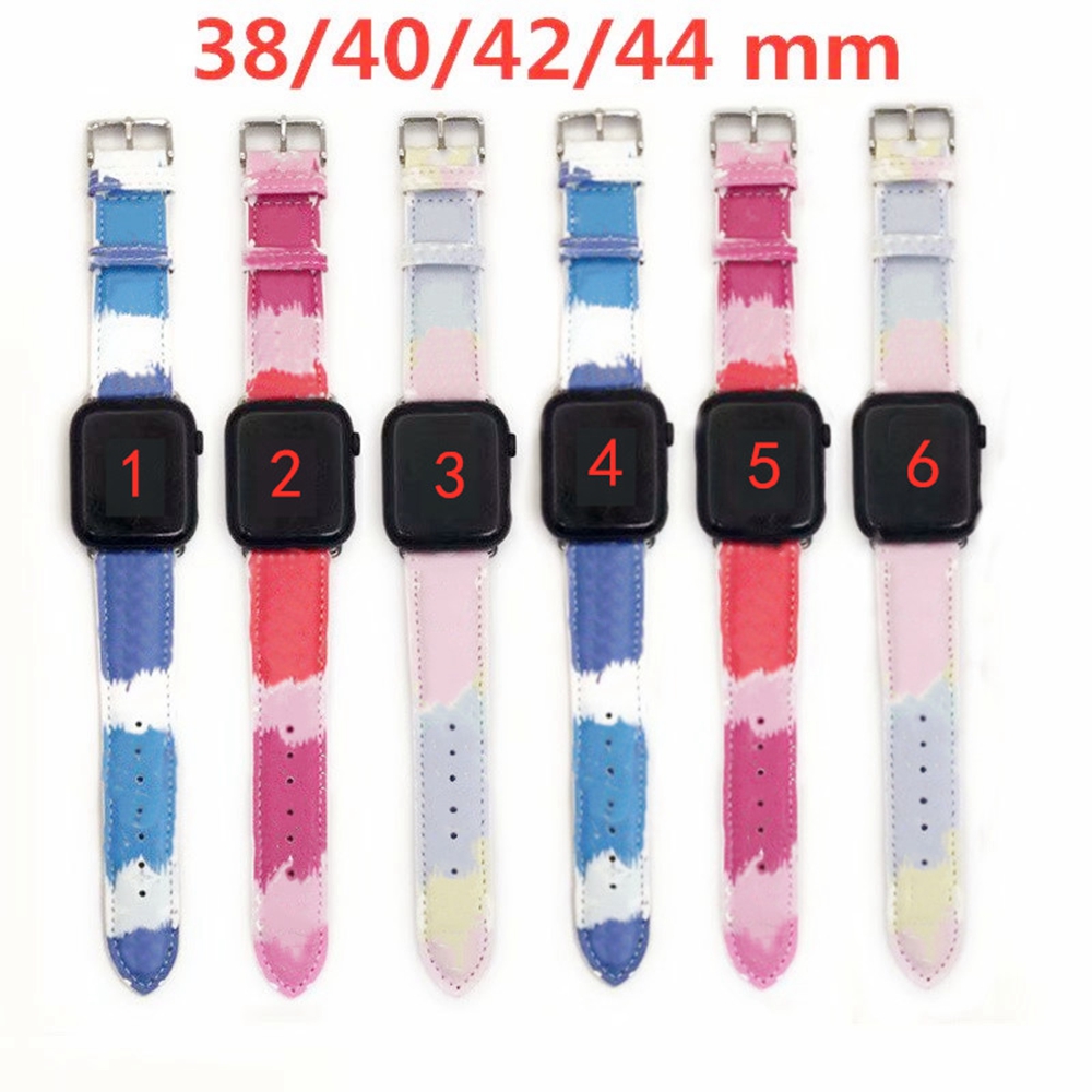 Luxury Designer Color Strap For IPhone Watch Band 42mm 38mm 40mm 44mm Iwatch 3 4 5 Bands
Luxury Designer Color Strap For IPhone Watch Band 42mm 38mm 40mm 44mm Iwatch 3 4 5 Bands