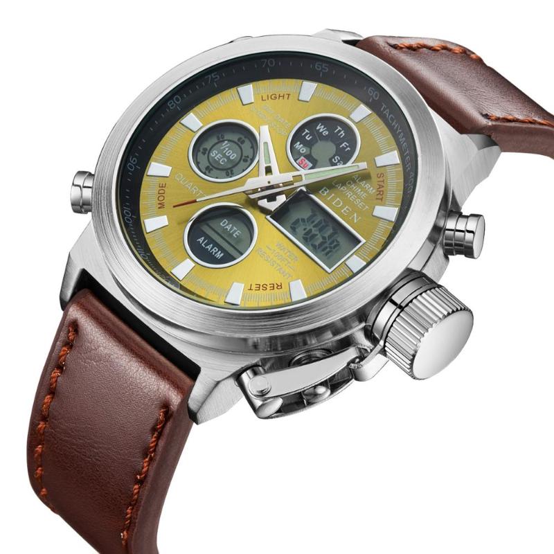 Wristwatches Multifunction Men LED Digital Sports Watch Military Genuine Leather Quartz Waterproof For Man Relogio Masculino, Nylon1
Wristwatches Multifunction Men LED Digital Sports Watch Military Genuine Leather Quartz Waterproof For Man Relogio Masculino, Nylon1
