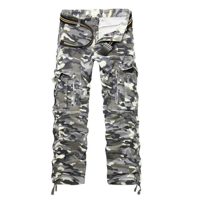 LIFENWENNA Good Quality Military Camo Cargo Pants Men Camouflage Cotton Workout Men Trousers Spring Autumn 210528