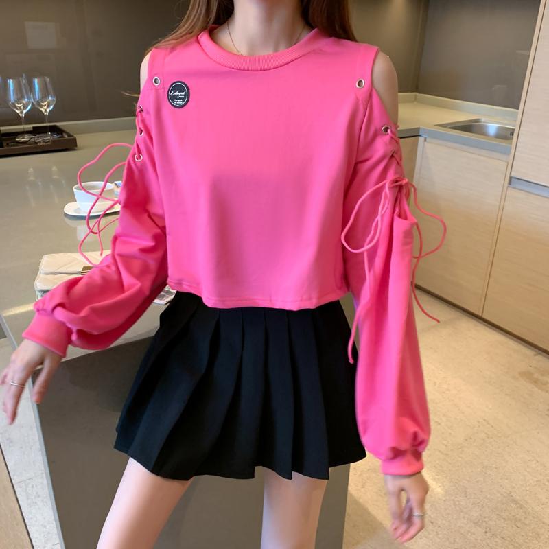 Women's Hoodies & Sweatshirts Women Solid Hollow Out Sweatshirt Harajuku Streetwear Pullovers Goth Pink Tops Korean Fashion Long Sleeve Loos, Black
Women's Hoodies & Sweatshirts Women Solid Hollow Out Sweatshirt Harajuku Streetwear Pullovers Goth Pink Tops Korean Fashion Long Sleeve Loos, Black