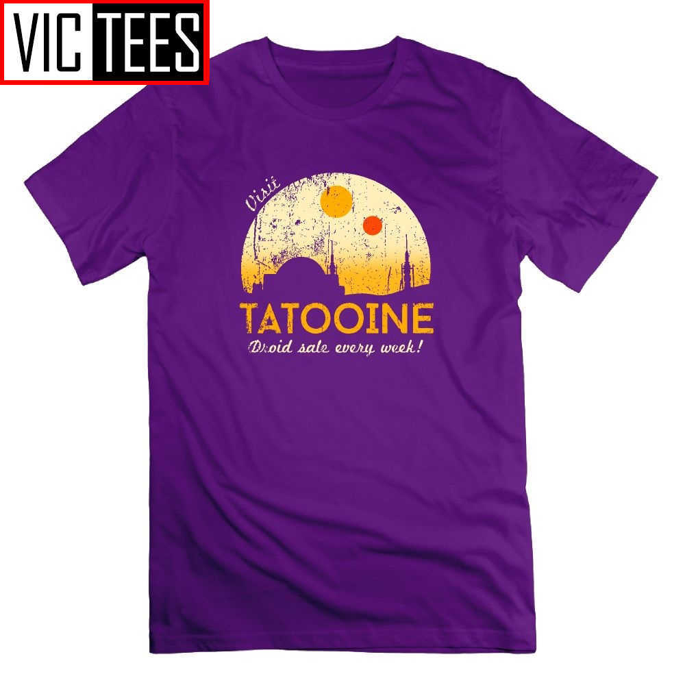 Visit T-Shirt Crew Neck Pure Cotton Men's Tee Shirt Vintage Style Simple Plus Size Men T Shirts Fast 210629