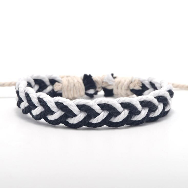 Adjustable cotton braid bracelet rope bracelets for women pulseras men charm pulseiras masculina handmade accessories bileklik, Black
Adjustable cotton braid bracelet rope bracelets for women pulseras men charm pulseiras masculina handmade accessories bileklik, Black