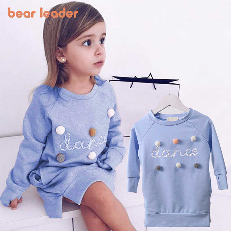 Bear Leader Spring Winter Cartoon Letter Embroidery Sweatshirt Girl Fashion Long Hoodie Dress Pullover Moletom Feminina 2-6years 210708, Az1030
Bear Leader Spring Winter Cartoon Letter Embroidery Sweatshirt Girl Fashion Long Hoodie Dress Pullover Moletom Feminina 2-6years 210708, Az1030