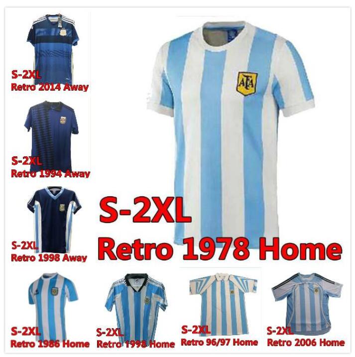 1978 Argentina KEMPES Mens Soccer Jerseys 1986 National Team RETRO MARADONA 1998 BATISTUTA ZANETTI 2006 MESSI RIQUELME Home Football Shirts, Black;yellow 
1978 Argentina KEMPES Mens Soccer Jerseys 1986 National Team RETRO MARADONA 1998 BATISTUTA ZANETTI 2006 MESSI RIQUELME Home Football Shirts, Black;yellow