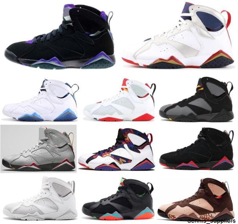 New 7 Hare Bordeaux Raptor Olympic Ray Allen Basketball Shoes Men 7s GMP Pure Money Reflections Of A Champion Sneaker
New 7 Hare Bordeaux Raptor Olympic Ray Allen Basketball Shoes Men 7s GMP Pure Money Reflections Of A Champion Sneaker