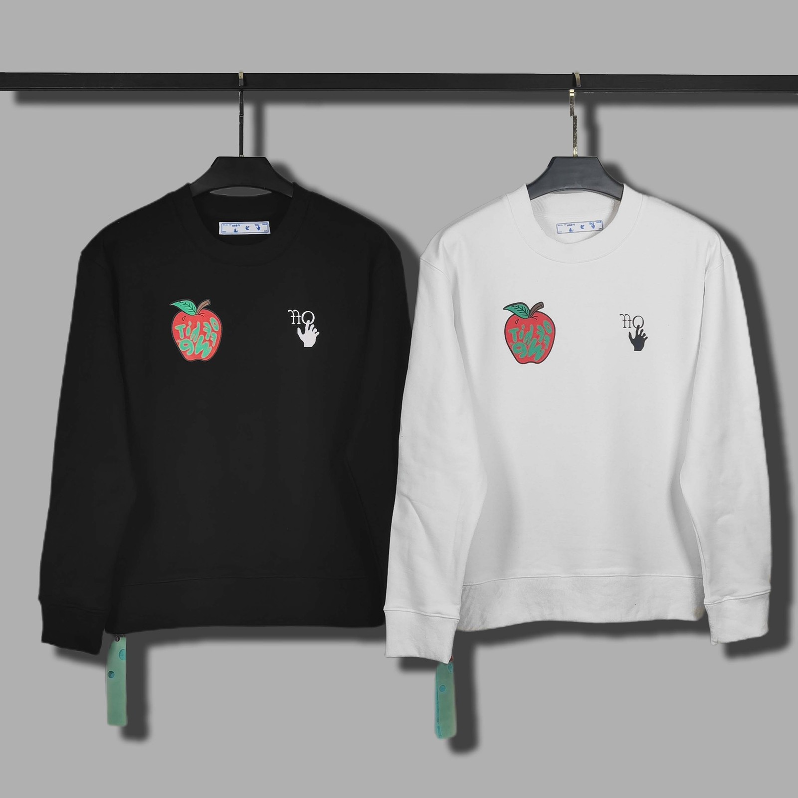 2021 Autumn and Winter New Off Red Apple Hd Printed Round Neck Sweater for Men Women, Black
2021 Autumn and Winter New Off Red Apple Hd Printed Round Neck Sweater for Men Women, Black