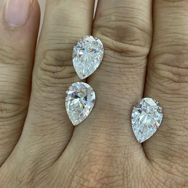Loose Diamonds Wholesale GRA Certificate D VVS Pear Cut 10x12mm Moissanite Diamond Stone For Ring Making
Loose Diamonds Wholesale GRA Certificate D VVS Pear Cut 10x12mm Moissanite Diamond Stone For Ring Making