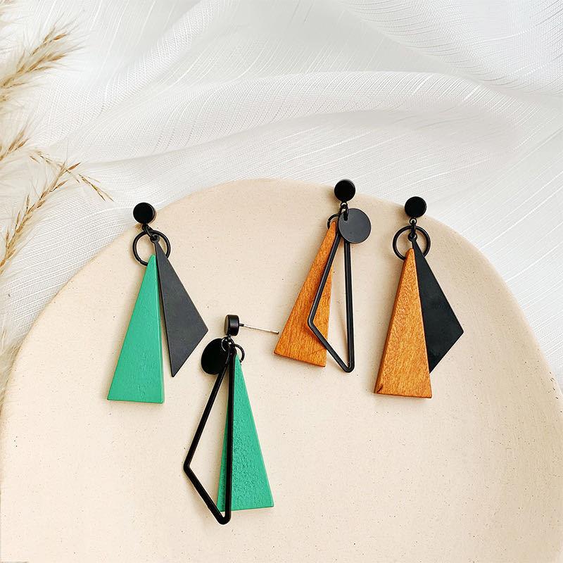 Korean Long Statement Geometric Triangle Tassel Dangle Drop Earrings For Women Earring Fashion Jewelry Oorbellen Brincos, Silver
Korean Long Statement Geometric Triangle Tassel Dangle Drop Earrings For Women Earring Fashion Jewelry Oorbellen Brincos, Silver