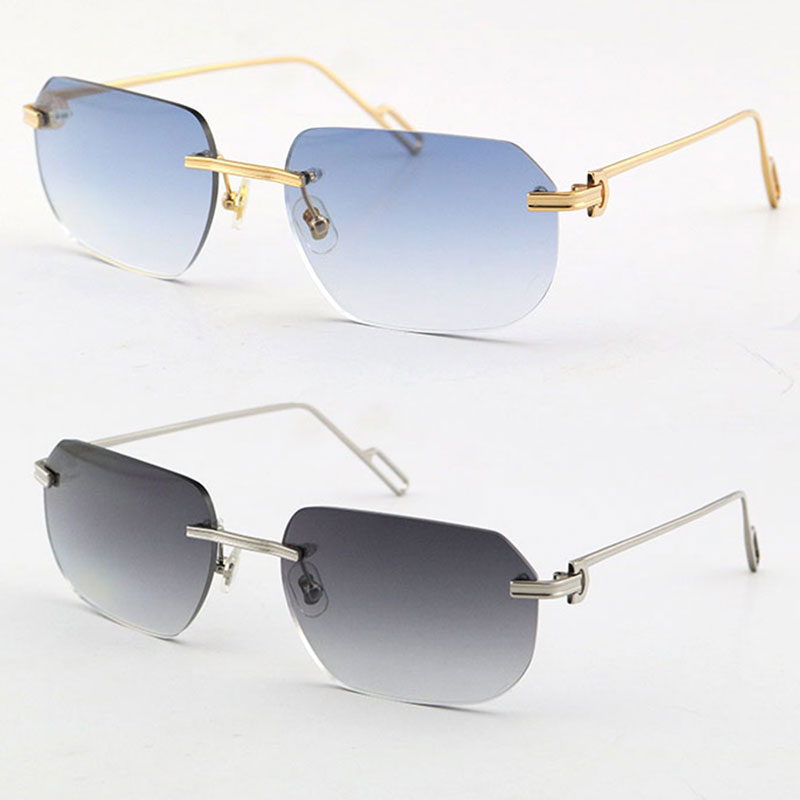 Selling Fashion Metal Sunglasses UV400 Protection Rimless 18K Gold Male and Female Sun Glasses Shield Retro Design eyeglasses frames men
Selling Fashion Metal Sunglasses UV400 Protection Rimless 18K Gold Male and Female Sun Glasses Shield Retro Design eyeglasses frames men