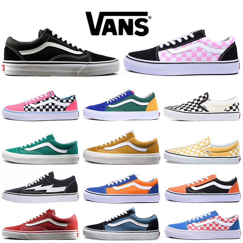 High Quality VAN Canvas Shoes Old Skool Fear of God Sk8 Hi Running Shoe Triple White Black Pink Yellow Slip on Skateboard Men Women Sports Sneakers
High Quality VAN Canvas Shoes Old Skool Fear of God Sk8 Hi Running Shoe Triple White Black Pink Yellow Slip on Skateboard Men Women Sports Sneakers