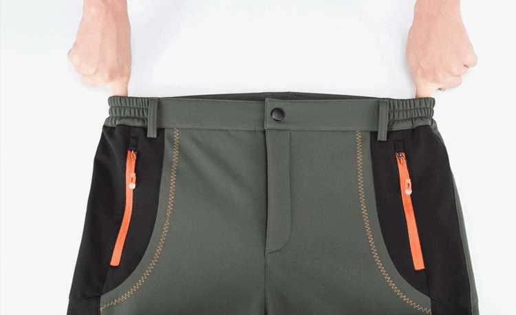 Autumn Winter Thick Fleece Pants Men Outdoor Warm Waterproof Windproof Breathable Soft Shell Trousers Sports Hiking Cargo Pants 210930