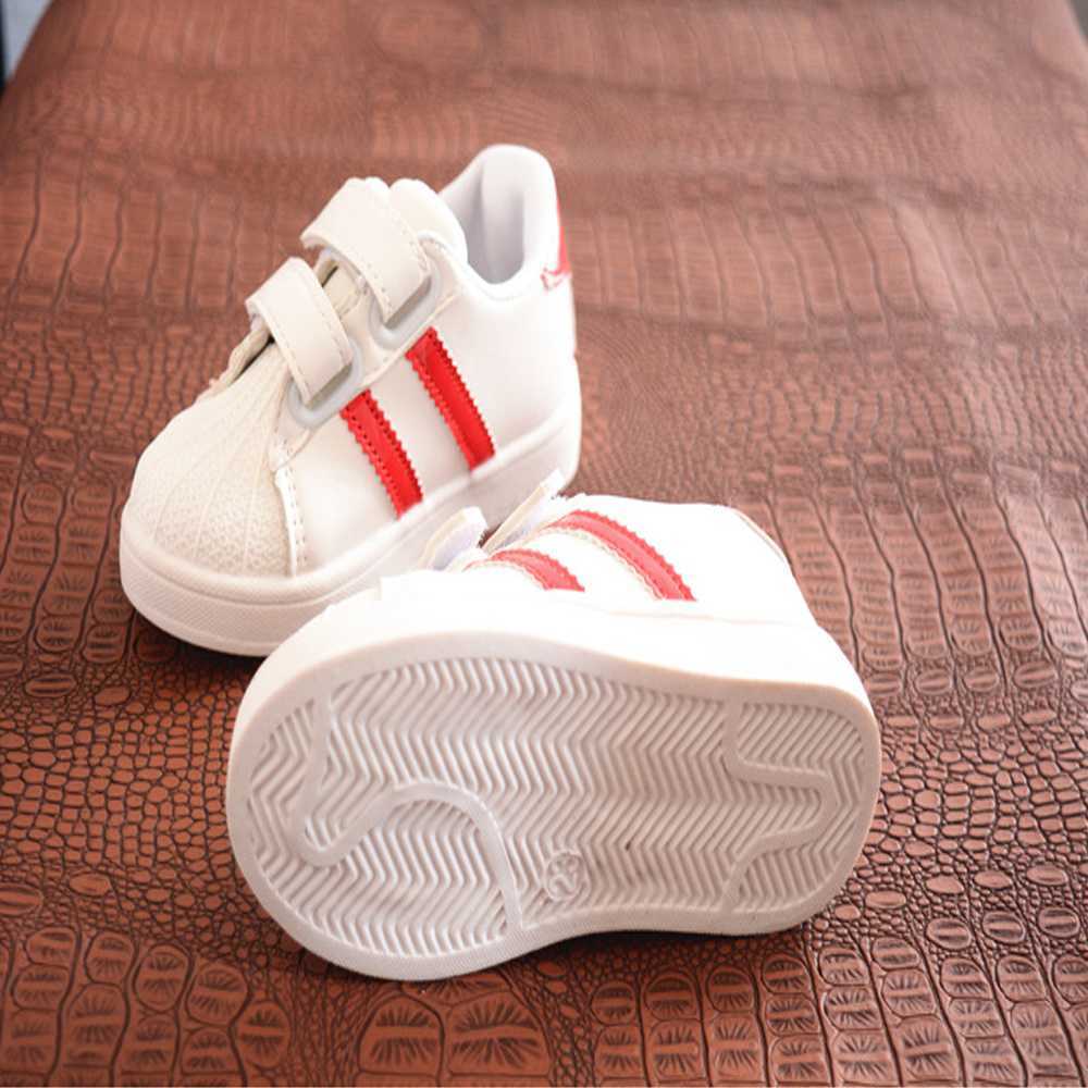 Kids Shoes Classic Stripes Baby Girl Boy Boys Running Board Casual Fashion Non-slip Rubber Sole Children's C260130
