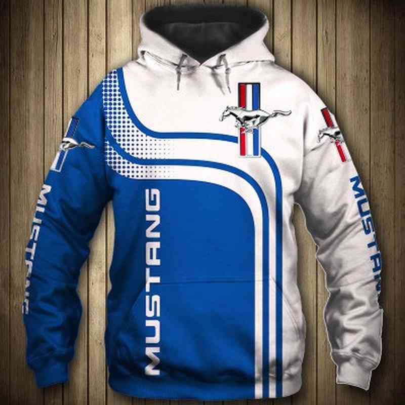 2021spring Autumn Men' Hoodies Ford Mustang Car 3d Printed Fashion High Quality Clothes Pullovers Casual Sportswear, Royal blue
2021spring Autumn Men' Hoodies Ford Mustang Car 3d Printed Fashion High Quality Clothes Pullovers Casual Sportswear, Royal blue