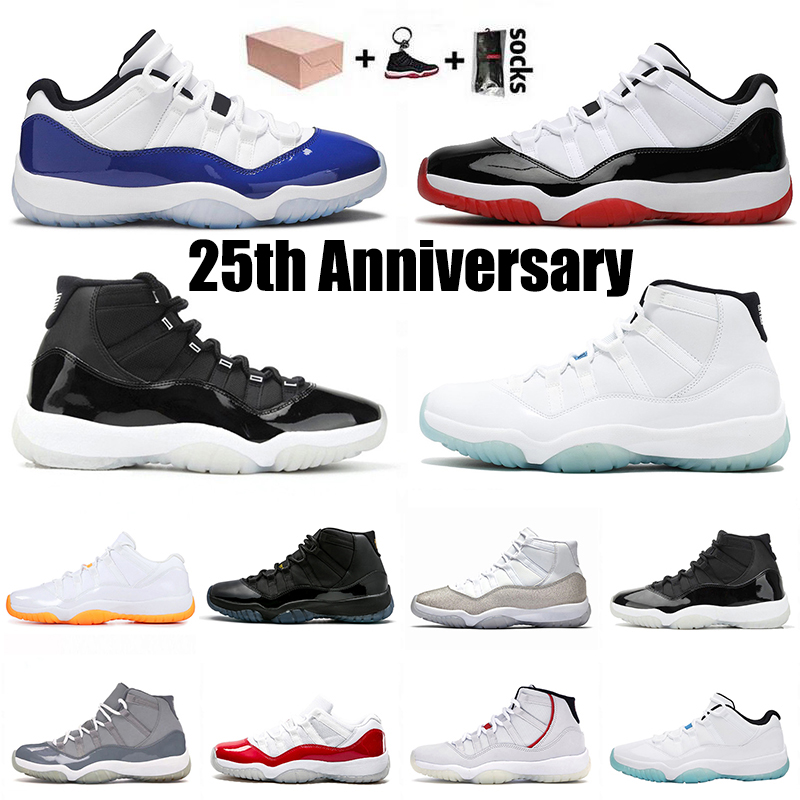 Top Quality Basketball Shoes 11 11s XI 25th Anniversary With Box Low Jumpman Bred Win Like Cool Grey Mens Womens Gamma Blue Retro Trainers S
Top Quality Basketball Shoes 11 11s XI 25th Anniversary With Box Low Jumpman Bred Win Like Cool Grey Mens Womens Gamma Blue Retro Trainers S