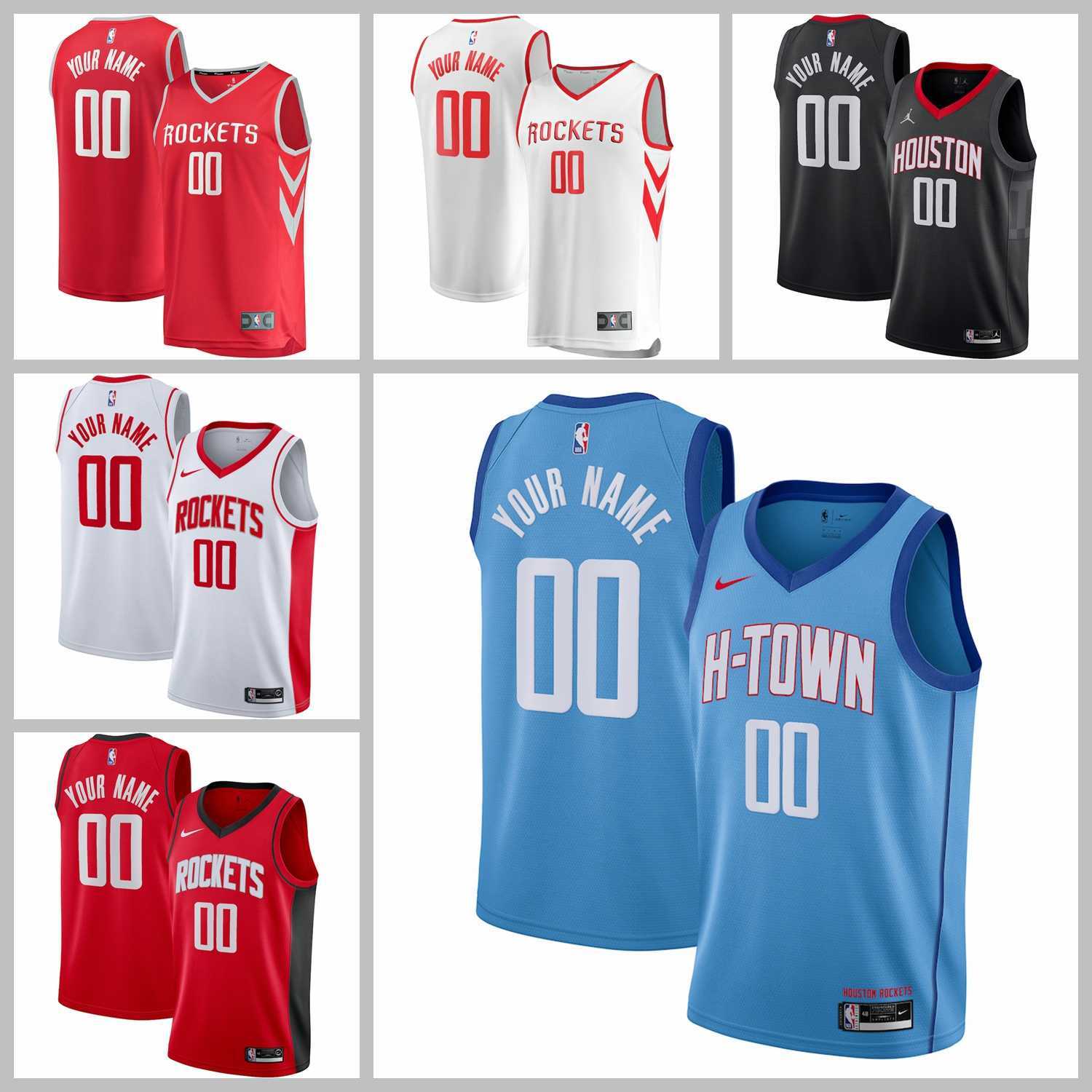 2021 Basketball Team Jerseys Houston Rockets Jersey Eric Gordon Steve Francis White Red Black Blue Color Stitched Size S-XXXL Mesh Breathable Quick Dry, As photo
2021 Basketball Team Jerseys Houston Rockets Jersey Eric Gordon Steve Francis White Red Black Blue Color Stitched Size S-XXXL Mesh Breathable Quick Dry, As photo