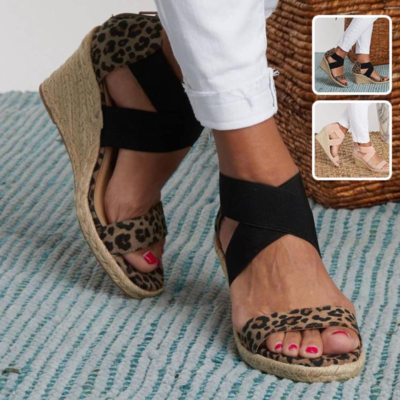 Slippers 2021 Wedge Sandals Women Shoes Summer Ankle Strap Open Toe Female Casual Women's Weave Beach, Brown
Slippers 2021 Wedge Sandals Women Shoes Summer Ankle Strap Open Toe Female Casual Women's Weave Beach, Brown