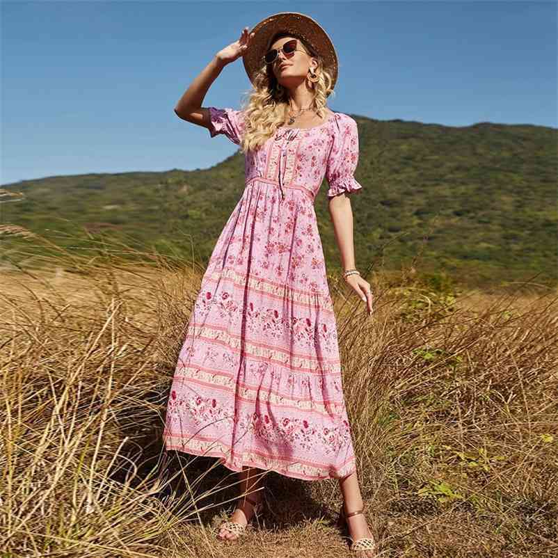Summer O-Neck Printing Patchwork Single Breasted Button Casual Women Ankle-length Dress 210524, Green
Summer O-Neck Printing Patchwork Single Breasted Button Casual Women Ankle-length Dress 210524, Green