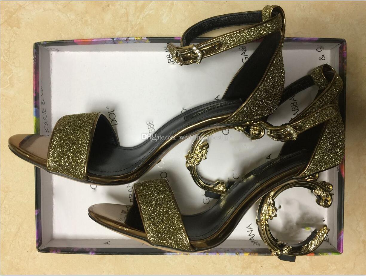 High Heels Sandals for woman, Genuine Leather shoes Dressing Pumps with D Baroque & G Sculpted Heel shoe Christmas Handbag Factory_footwear, Silver
High Heels Sandals for woman, Genuine Leather shoes Dressing Pumps with D Baroque & G Sculpted Heel shoe Christmas Handbag Factory_footwear, Silver