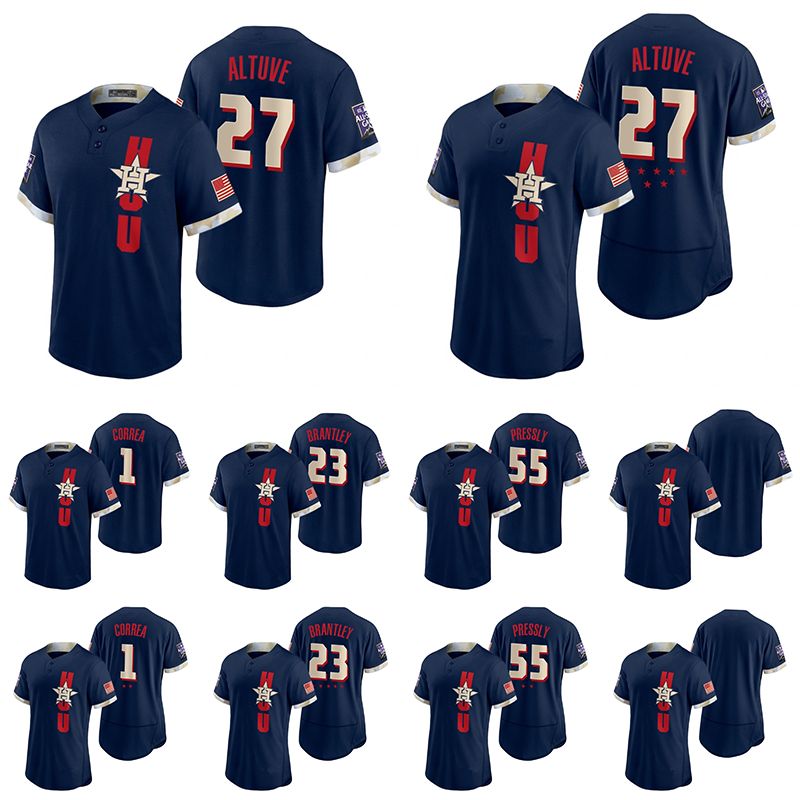Houston 55 Ryan Pressly Astros Jerseys 27 Jose Altuve 10 Yuli Gurriel 1 Carlos Correa 2 Alex Bregman 21 Zack Greinke Baseball Custom 2021 Al, Blue;black
Houston 55 Ryan Pressly Astros Jerseys 27 Jose Altuve 10 Yuli Gurriel 1 Carlos Correa 2 Alex Bregman 21 Zack Greinke Baseball Custom 2021 Al, Blue;black