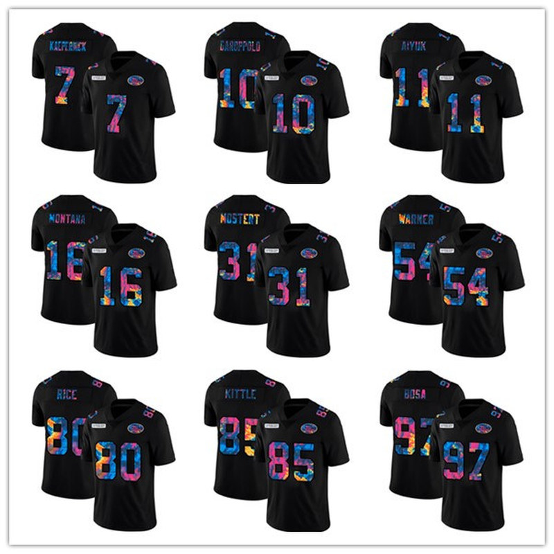 San Francisco''49ers''MEN WOMEN YOUTH Jimmy Garoppolo Bosa George Kittle Crucial Catch Vapor Untouchable Limited football Jersey
San Francisco''49ers''MEN WOMEN YOUTH Jimmy Garoppolo Bosa George Kittle Crucial Catch Vapor Untouchable Limited football Jersey