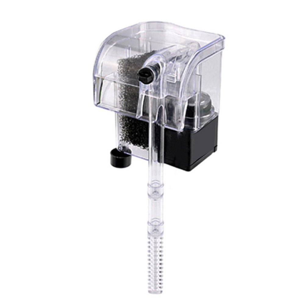 Aquarium Filter Waterfall Filter Lighting Pump Aquarium Wall Mute Filter Plug-In Small Professionals