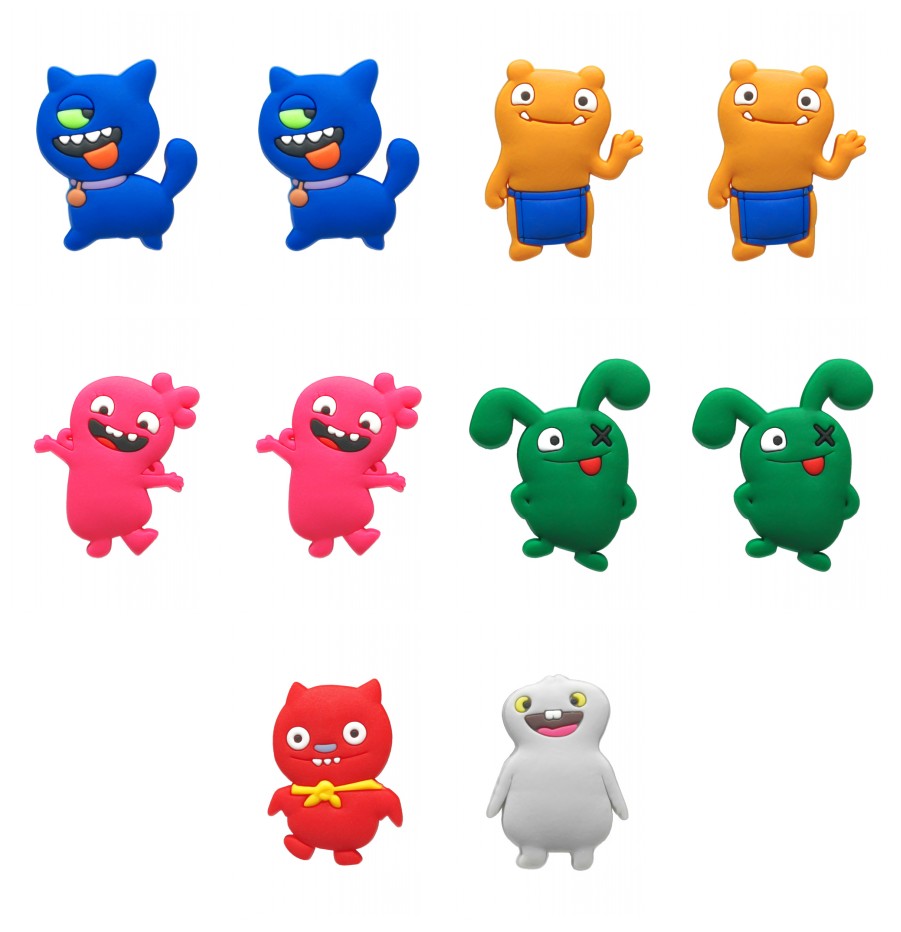 moq=2lots ugly dolls shoe charms wholesale jibitz for croc soft rubber PVC charm accessories promotional gift plastic ornaments, White;pink
moq=2lots ugly dolls shoe charms wholesale jibitz for croc soft rubber PVC charm accessories promotional gift plastic ornaments, White;pink