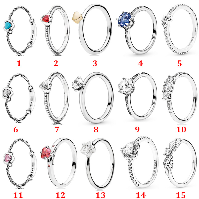 High quality 100% 925 Sterling Silver fit pandora Ring Heart Red Heart Ring Sparkling Crown Pair Jewelry Engagement Lovers Fashion Wedding C, Slivery;golden
High quality 100% 925 Sterling Silver fit pandora Ring Heart Red Heart Ring Sparkling Crown Pair Jewelry Engagement Lovers Fashion Wedding C, Slivery;golden