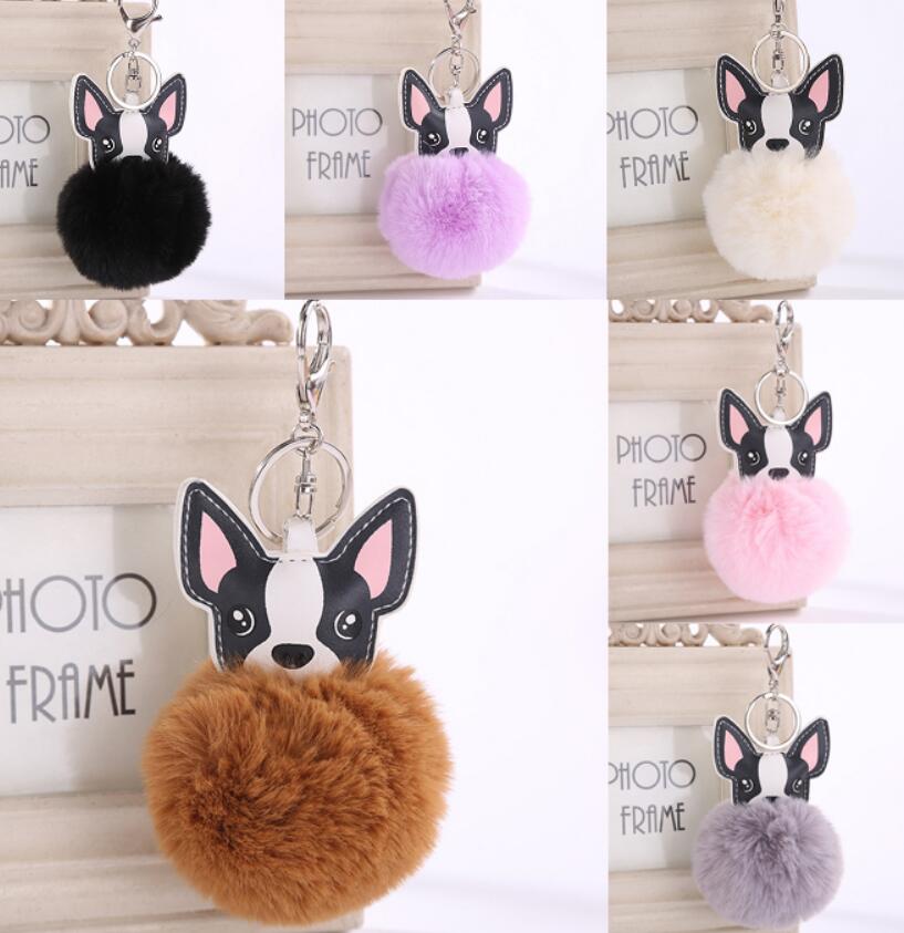8CM Dog Fur Ball Keychain Lovely PU Puppy Keyring for Women Plush Pompom Keyfobs Car Pendant Bag Charm Jewelry 6 Styles wjl3686, Silver
8CM Dog Fur Ball Keychain Lovely PU Puppy Keyring for Women Plush Pompom Keyfobs Car Pendant Bag Charm Jewelry 6 Styles wjl3686, Silver