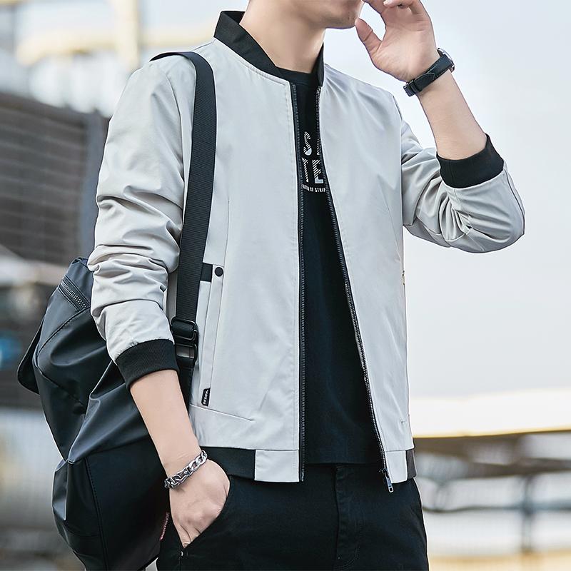 Men's Jackets Hawaifish Brand Men Jacket 2021 Spring Bomber Zipper Male Casual Arrival High Quality Sportswear Mens