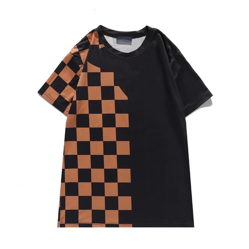 Plaid Print Mens T Shirts Summer Short Sleeve Tshirts For Men Women Fashion Trend Brown Black Tshirt Men S Clothing 210521V, White;black
Plaid Print Mens T Shirts Summer Short Sleeve Tshirts For Men Women Fashion Trend Brown Black Tshirt Men S Clothing 210521V, White;black