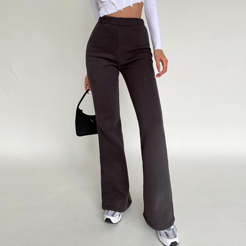 Women' Pants & Capris WOMENGAGA American Plush Flared Side Zipper Elastic High Waist Slim Sweatpants Women Trousers Korean Winter 17A6, Black
Women' Pants & Capris WOMENGAGA American Plush Flared Side Zipper Elastic High Waist Slim Sweatpants Women Trousers Korean Winter 17A6, Black