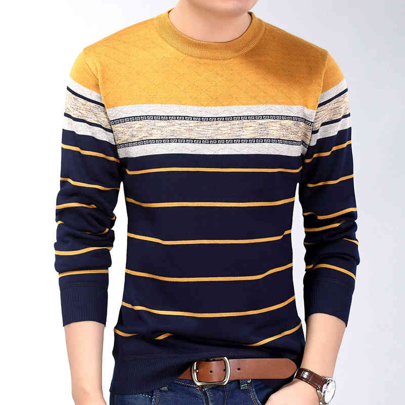 Fashion Casual Clothing Social Fitness Bodybuilding Striped T Shirts Men T-shirt Jersey Tee Shirt Pullover Sweater Camisa 210329