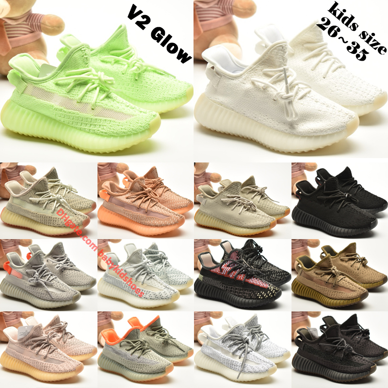 High Quality V2 Kids Running Shoes Null Classic Glow Cream Triple White Static Black Yecheil Reflective Outdoor Babys Casual Sports Sneakers Size 26-35, #06 static black (reflective)
High Quality V2 Kids Running Shoes Null Classic Glow Cream Triple White Static Black Yecheil Reflective Outdoor Babys Casual Sports Sneakers Size 26-35, #06 static black (reflective)