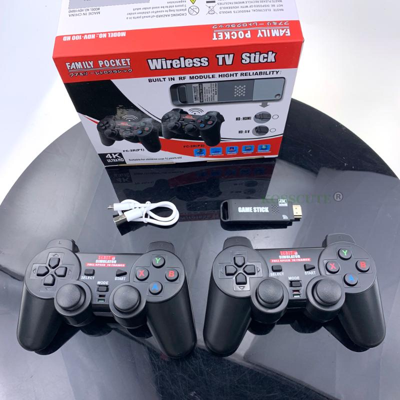 Portable Game Players Hdv100 Tv Console Usb Wireless Stick 16 Bit Mini 2.4g Bluetooth Retro Controller Video
Portable Game Players Hdv100 Tv Console Usb Wireless Stick 16 Bit Mini 2.4g Bluetooth Retro Controller Video