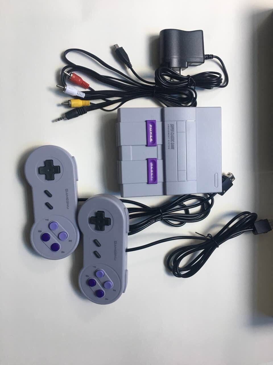 Super Classic SFC TV Handheld Mini Portable Game Players Consoles Entertainment System For 660 NES SNES Games Console