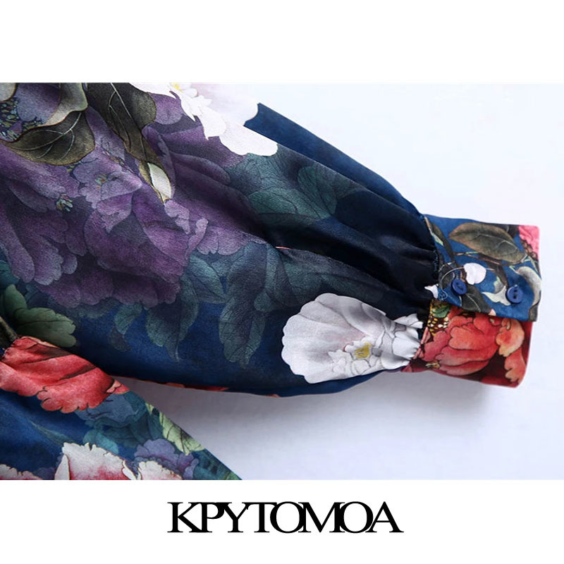 Women Chic Fashion Floral Print Ruffled Playsuits Long Sleeve Elastic Waist Female Short Jumpsuits Mujer 210420