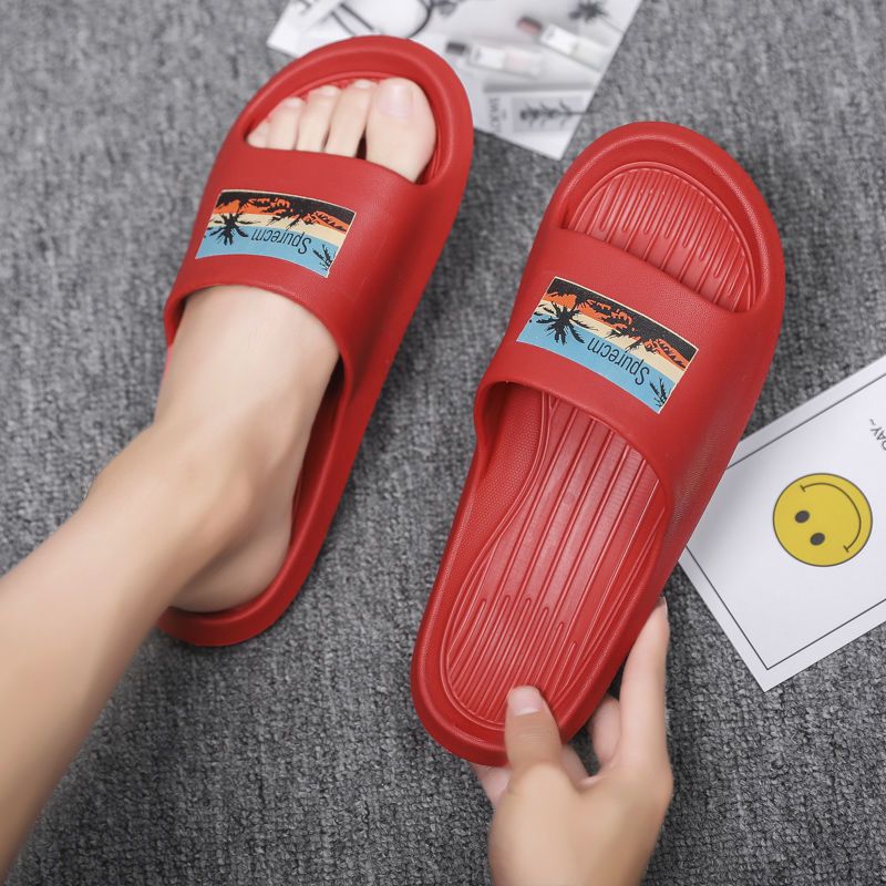 Summer Men's Slipper EVA Soft Soled Indoor Quiet Comfortable Non-Slip Outdoor Beach Sandals Special Price
