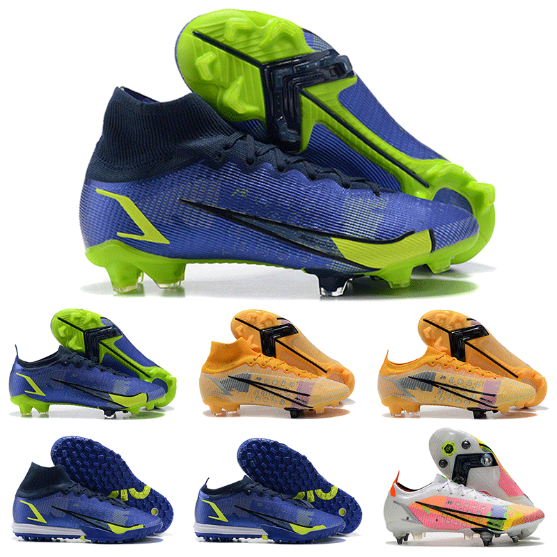 2021 Newest Mercurial Vapors XIV 14 Elite SG PRO Anti Clog Football Shoes High Quality Superfly VIII 8 FG TF Soccer Cleats Boots Outdoor size 39-45
2021 Newest Mercurial Vapors XIV 14 Elite SG PRO Anti Clog Football Shoes High Quality Superfly VIII 8 FG TF Soccer Cleats Boots Outdoor size 39-45