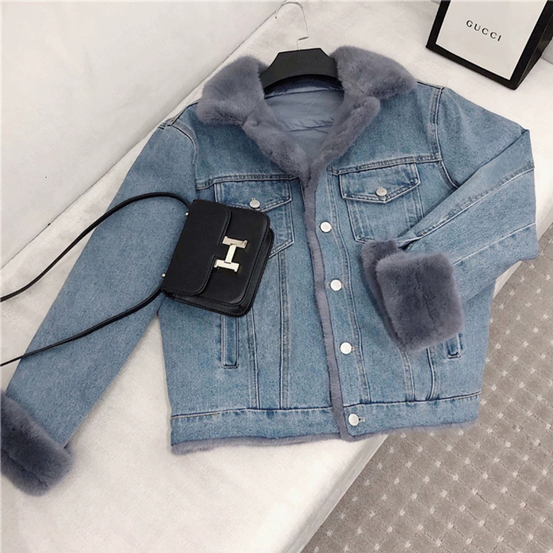 Women' Jackets jean jackets, autumn and winter, hairy, short, small section, thick, more velvet, , blue ZIS1, 1# shoe box
Women' Jackets jean jackets, autumn and winter, hairy, short, small section, thick, more velvet, , blue ZIS1, 1# shoe box