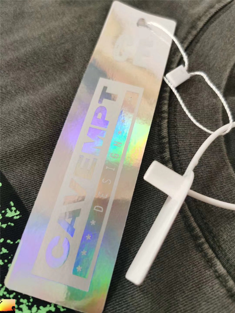 CAVEMPT T-Shirt Men Women Cav Empt Badge Faded CE Avatar T Shirt 210420