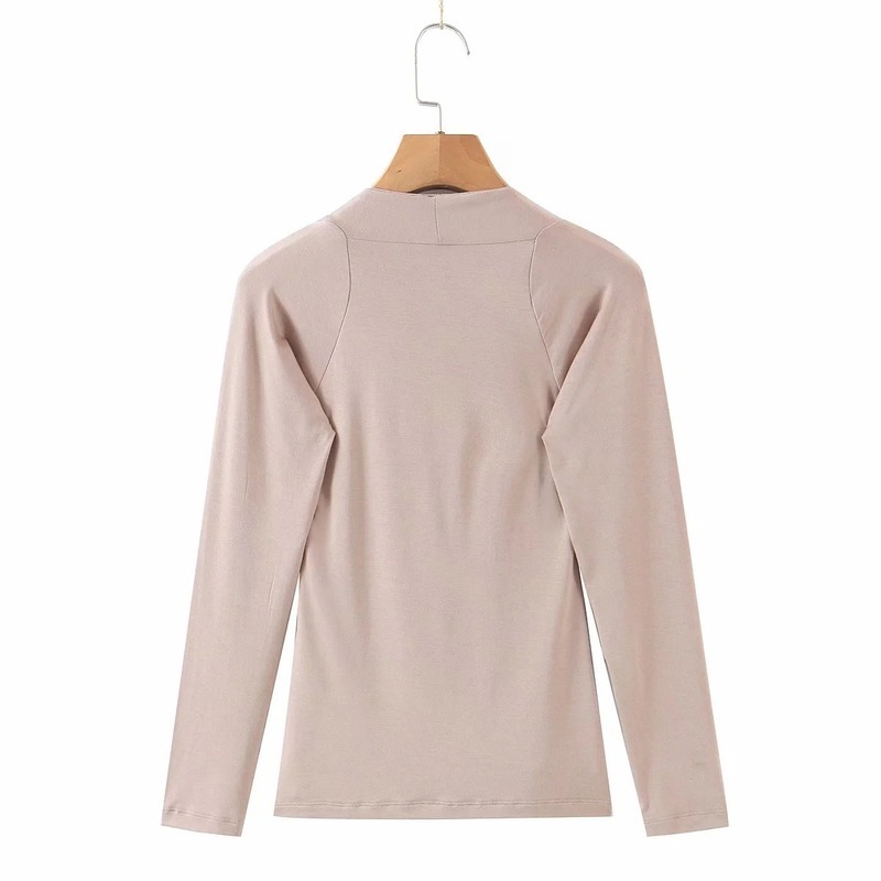 Nomikuma Chic Sexy Square Collar Women Graphic T Shirts Solid Slim Korean Spring New Tshirt Causal Camisas De Mujer 6F376 210427