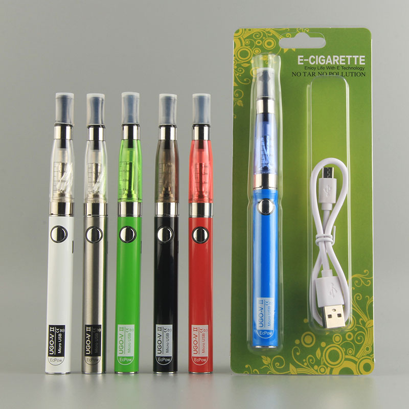Min.2set UGO-V II Kit eGo 510 Thread Battery 900mAh Vape Pen With CE4 Atomizer Electronic Cigarette
Min.2set UGO-V II Kit eGo 510 Thread Battery 900mAh Vape Pen With CE4 Atomizer Electronic Cigarette