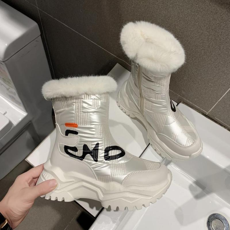 Winter Women Down Snow Boots Plus Velvet Thickened Warm Waterproof Cotton Shoes Female Non Slip Motorcycle Short, Black
Winter Women Down Snow Boots Plus Velvet Thickened Warm Waterproof Cotton Shoes Female Non Slip Motorcycle Short, Black